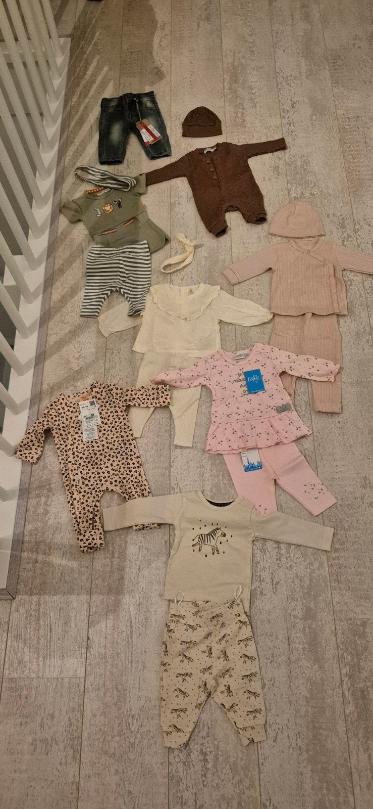 Pakket merk babykleding meisjeskleding maat 50/56, Ophalen of Verzenden, Nieuw, Maat 50