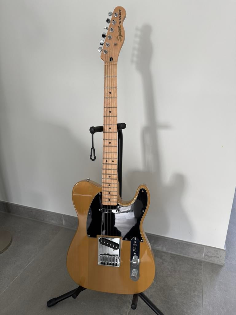 Squier Telecaster 2021 donker Vintage Blonde in topstaat, Ophalen, Zo goed als nieuw, Solid body, Overige merken