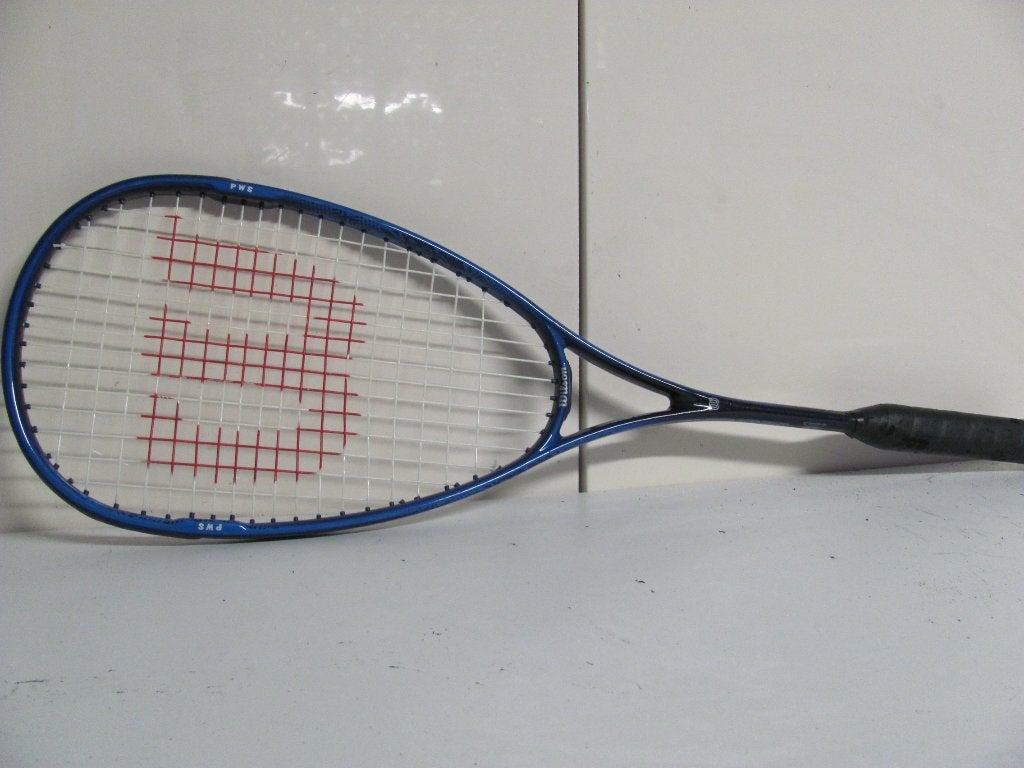 squashracket van Wilson the avenger, Sport en Fitness, Ophalen of Verzenden, Zo goed als nieuw, Racket, Met hoes