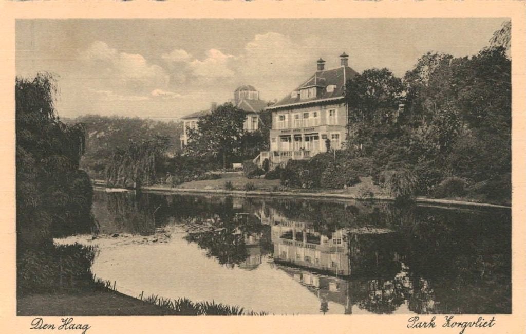 DEN HAAG Park Zorgvliet, Ophalen of Verzenden, 1920 tot 1940, Ongelopen, Zuid-Holland