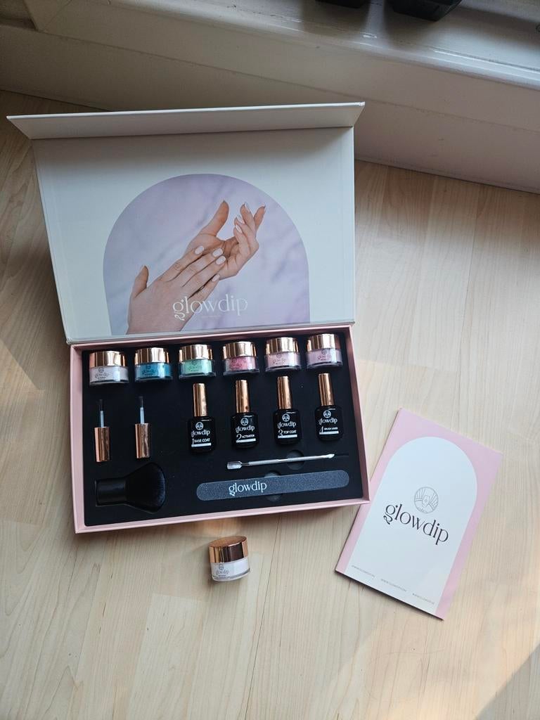 Nieuwe Glowdip set - 7 kleuren - Compleet, Ophalen of Verzenden