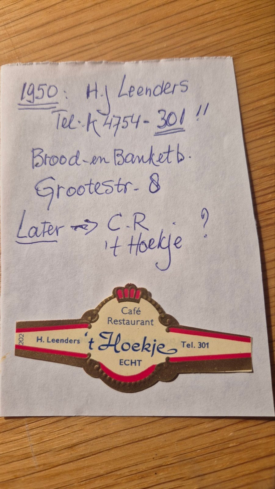 Sigarenbanden ECHT, Verzamelen, Ophalen, Zo goed als nieuw, Sigarenbandjes