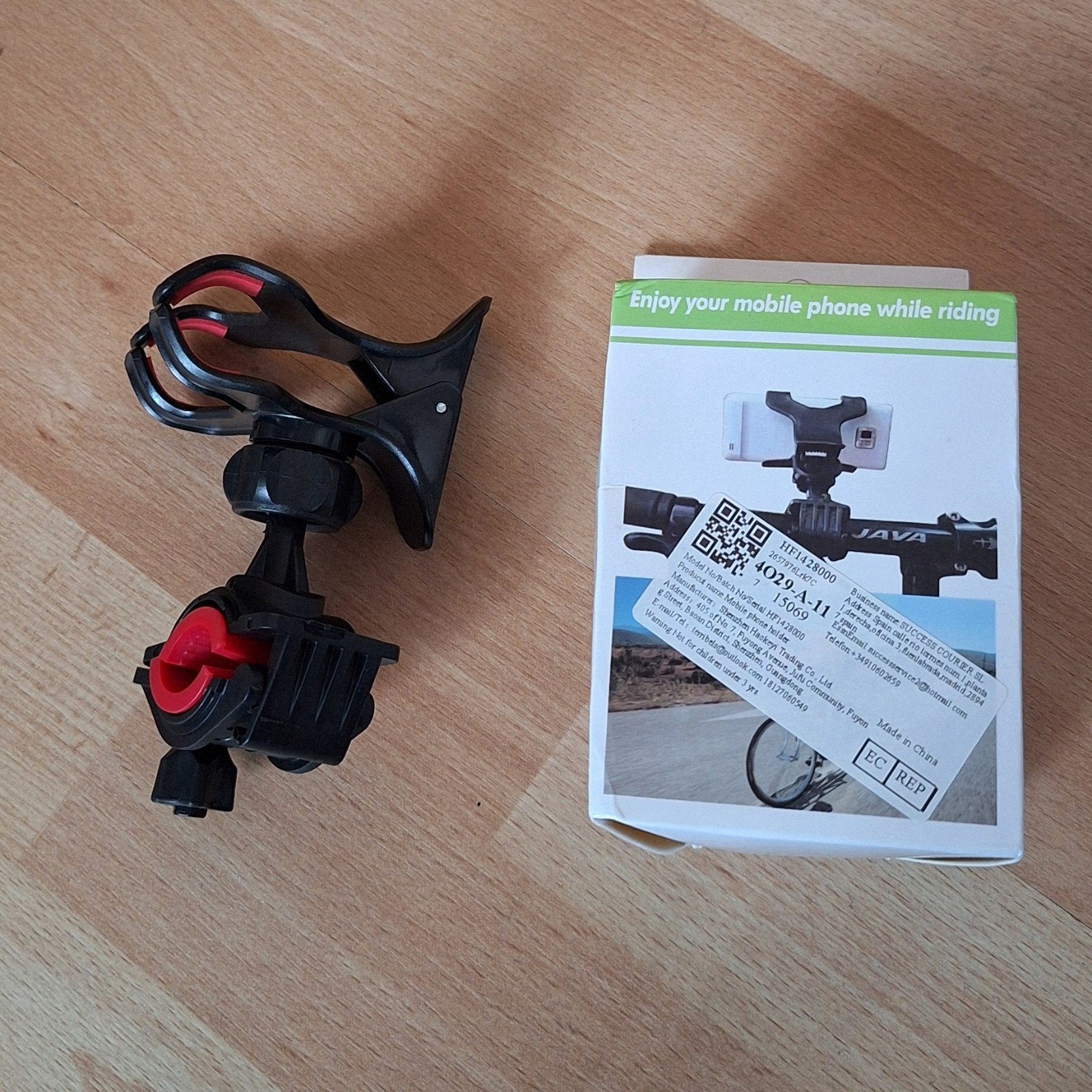 Nieuwe fiets telefoon houder met knip!, Ophalen of Verzenden, Nieuw, Fiets
