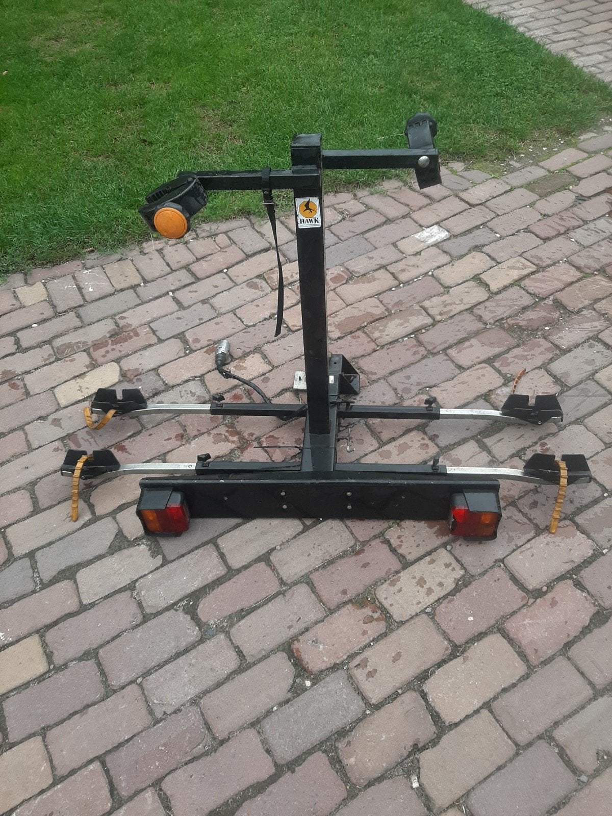 Hawk afneembare fietsendrager voor trekhaak, Auto diversen, Fietsendragers, Ophalen, 2 fietsen, Gebruikt, Trekhaakdrager