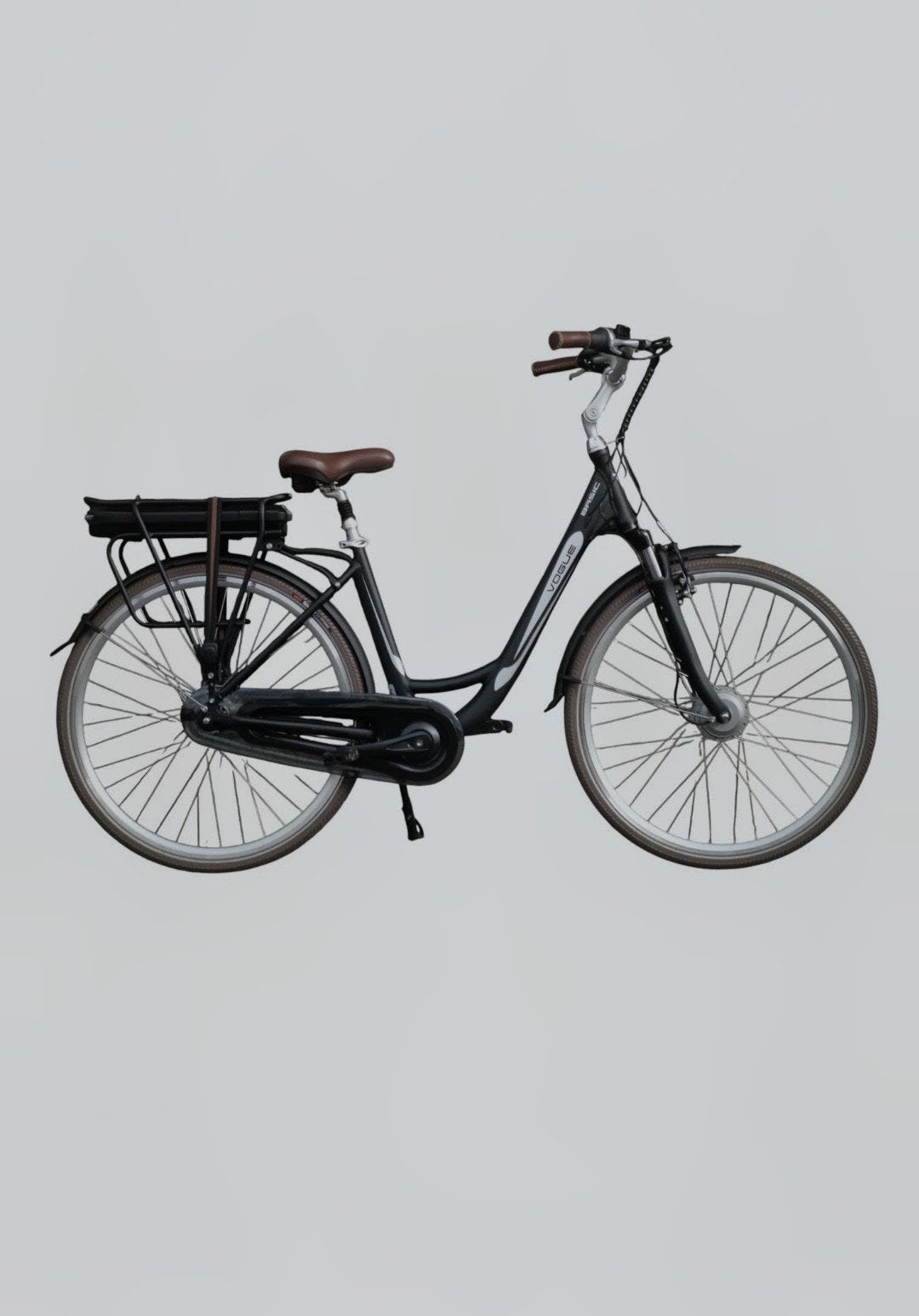 Vogue E-bike - unisex- Zwart - Zo goed als nieuw, Ophalen, Vering, Overige typen, Zo goed als nieuw