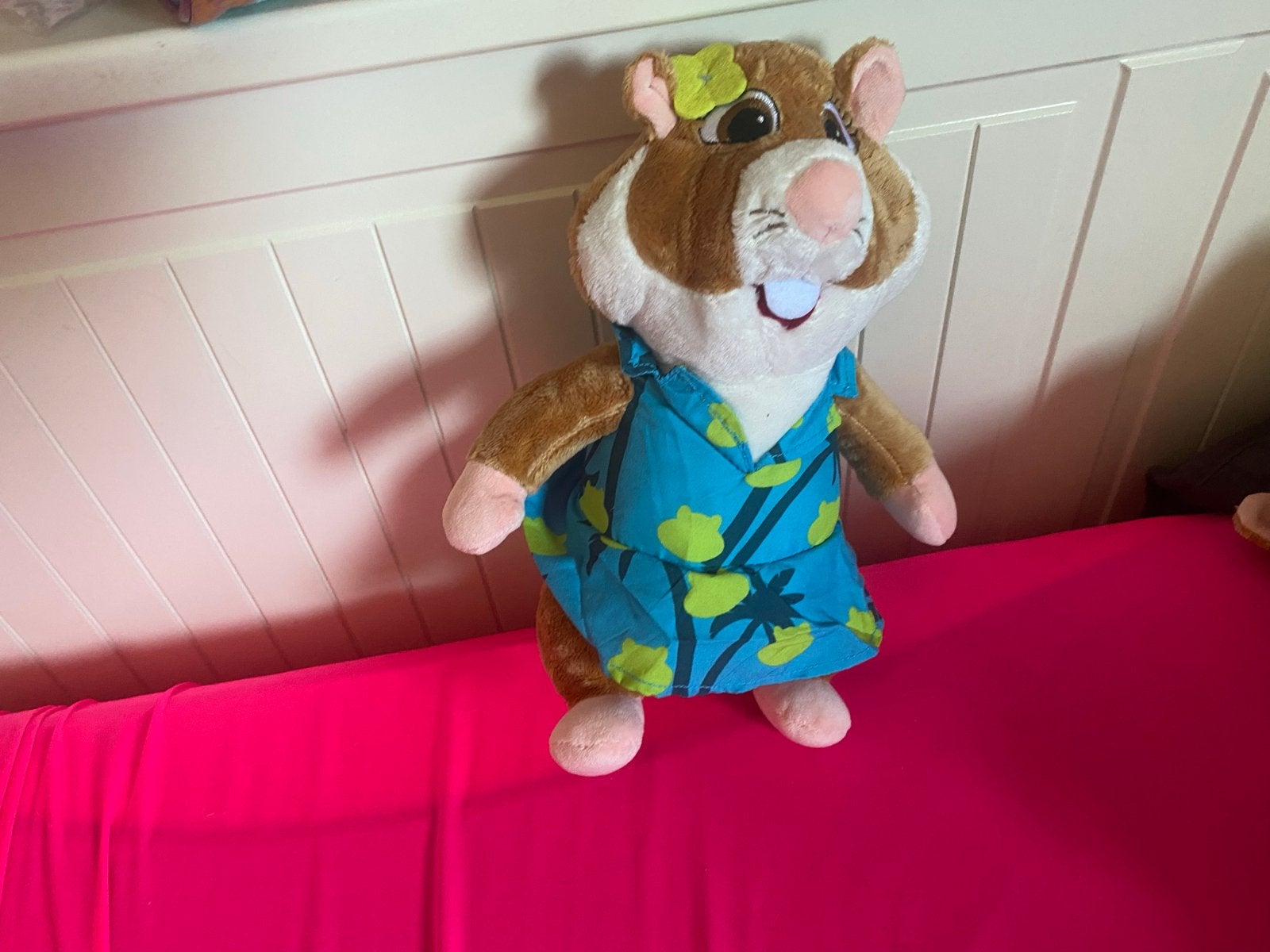 Ah Hamster Knuffel met Hawaïaanse Jurk 2021, Ophalen, Overige merken, Overige karakters, Hamster