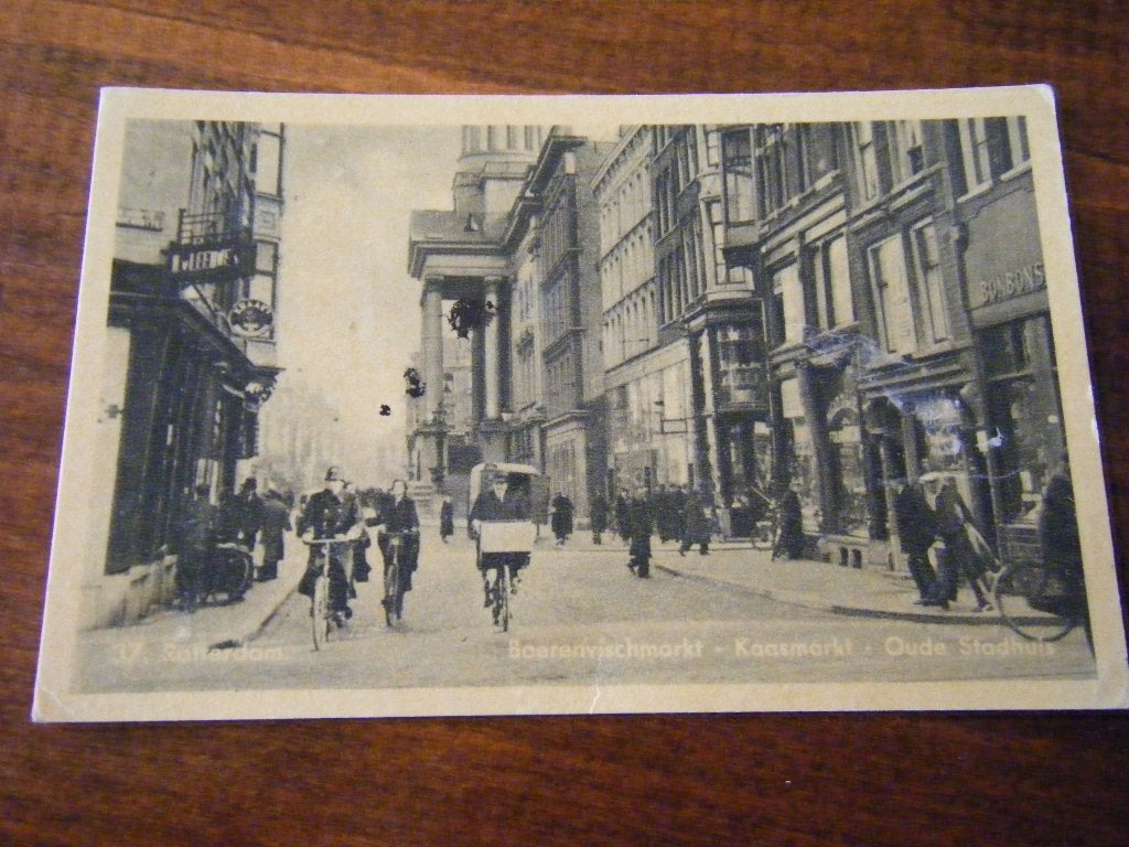 L41 - Rotterdam - Boerenvischmarkt - Oud, Ophalen of Verzenden, 1940 tot 1960, Zuid-Holland