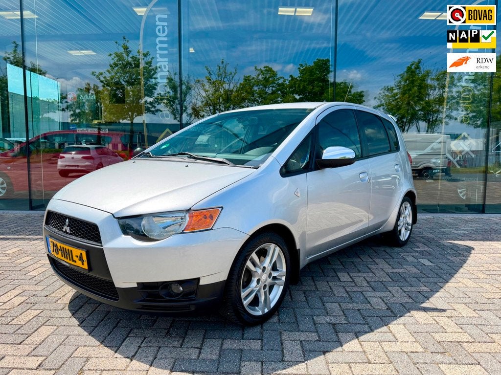 Mitsubishi Colt 1.3 CZ5 5-deurs Intro Edition, NAP, Airco, C, Stof, Gebruikt, Colt, Origineel Nederlands