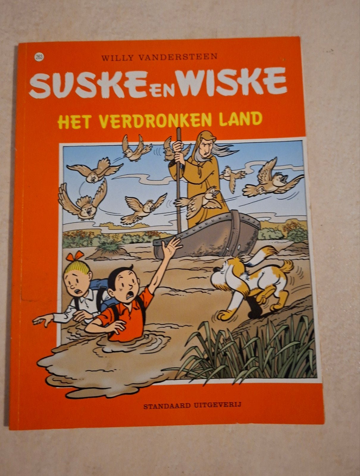 suske en wiske het verdronken land stripboek, Eén stripboek, Verzenden, Gelezen