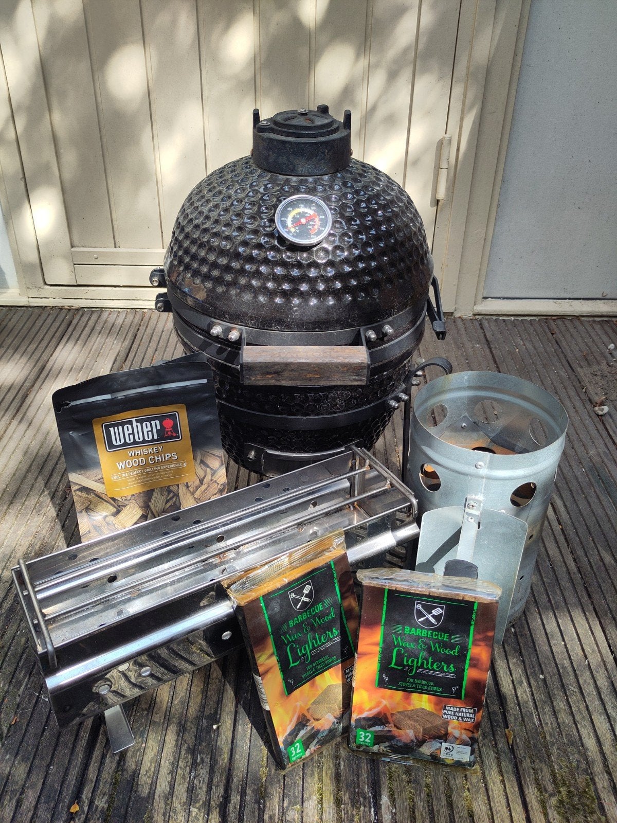 Patton BBQ èn sate BBQ, Ophalen