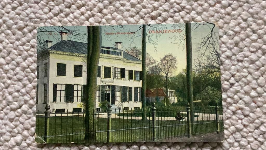 Ansichtkaart Oranjewoud Huize Oranjestein 1904. 963, Ophalen of Verzenden, Voor 1920, Gelopen, Gelderland