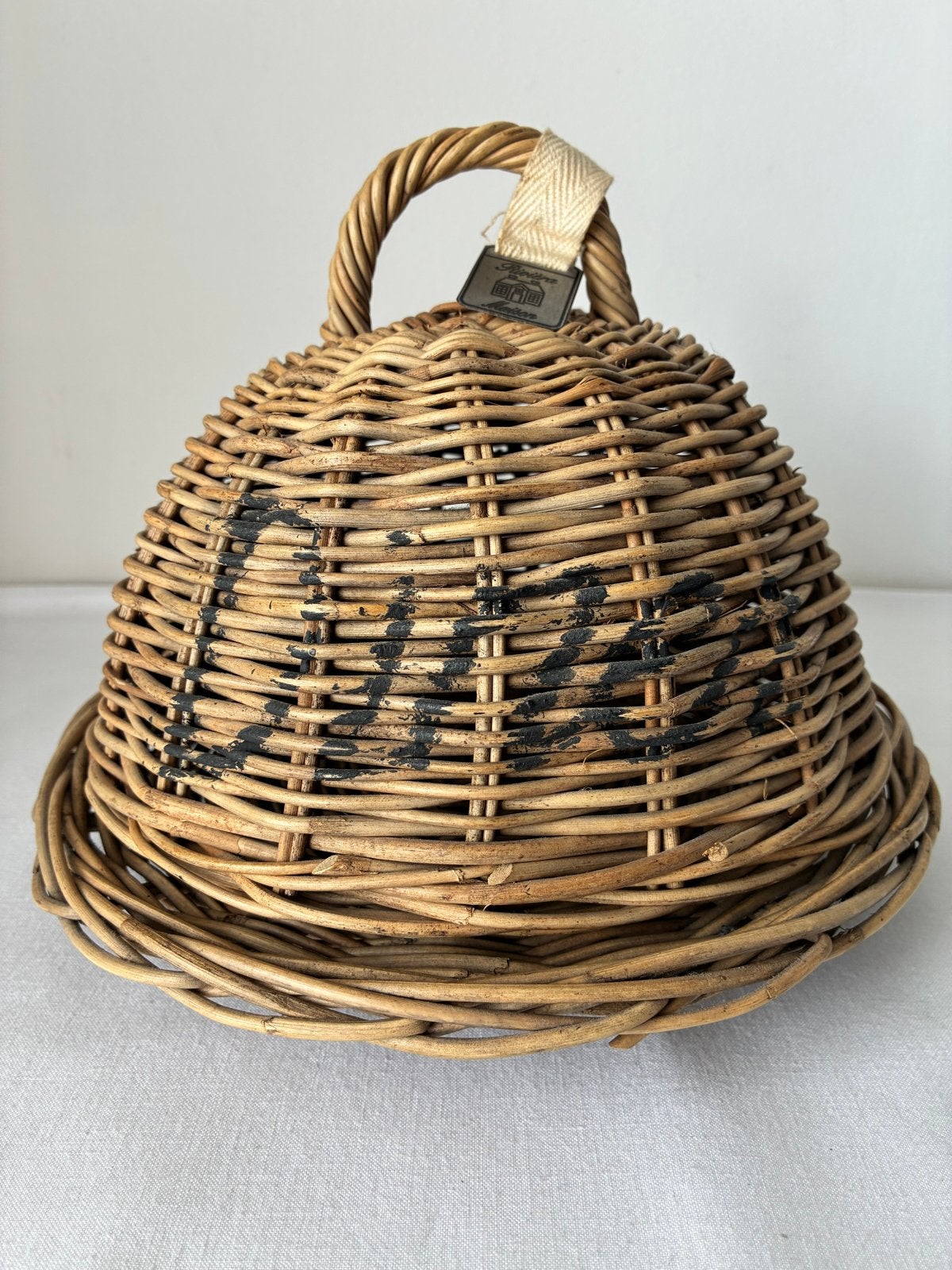 Riviera Maison rotan broodmand/stolp, Gebruikt, Ophalen of Verzenden, Landelijk, Natuurlijk materiaal