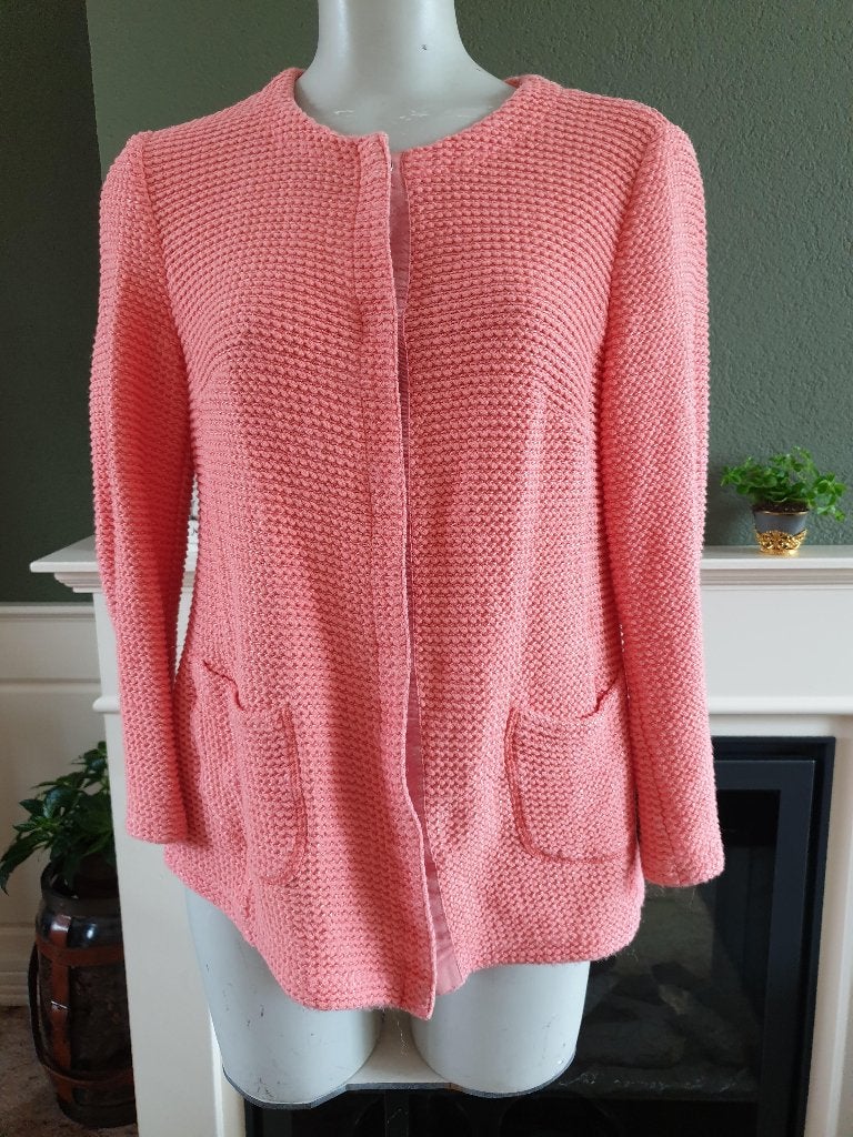 Gerry Weber schitterend oranje vest jas jasje mt L 42 44, Verzenden, Maat 42/44 (L), Oranje, Zo goed als nieuw