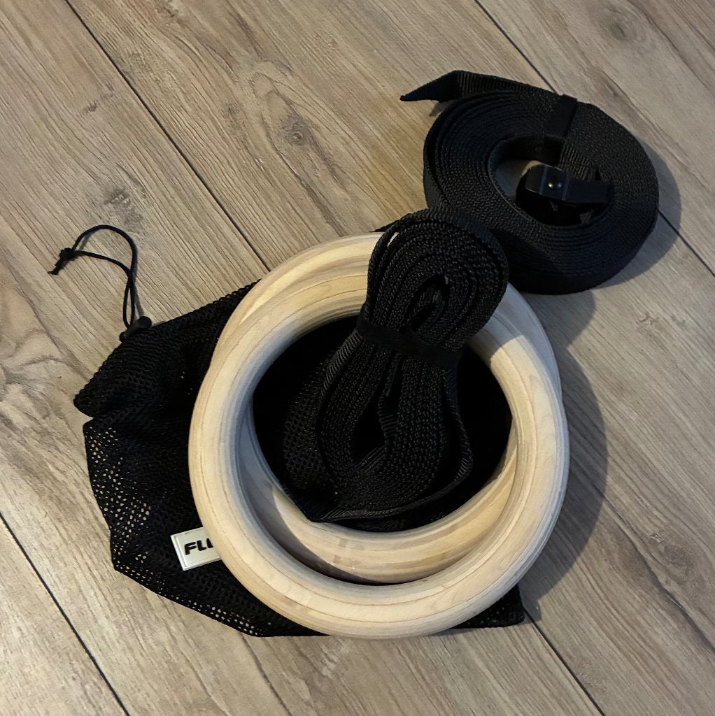Houten turnringen, Sport en Fitness, Turnen, Groter dan maat 42, Ophalen of Verzenden, Nieuw, Overige typen
