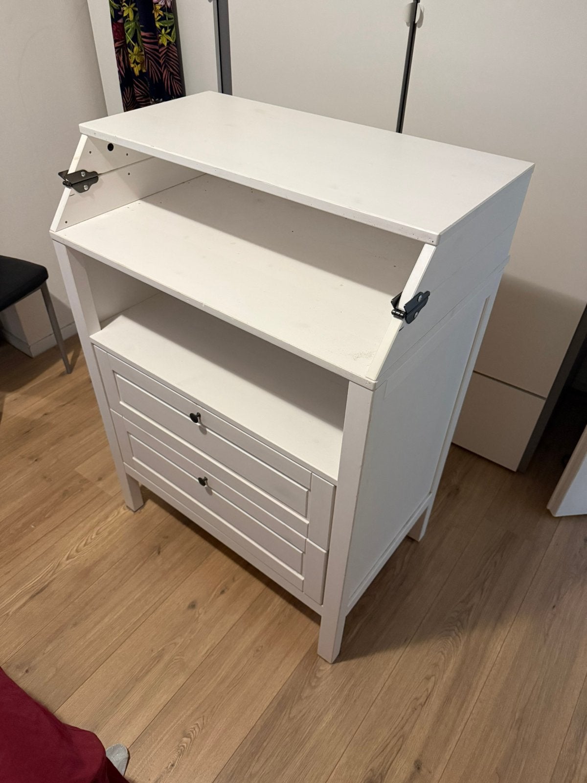 In goede conditie werkende commode tekoop, Ophalen, Gebruikt, 50 tot 70 cm, 75 tot 100 cm