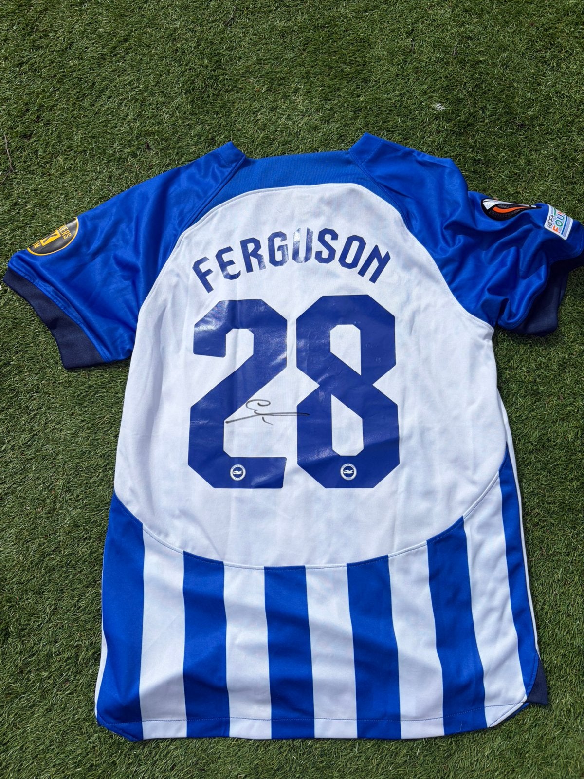 Gesigneerd shirt Evan Ferguson, Maat XL, Ophalen of Verzenden, Zo goed als nieuw, Shirt