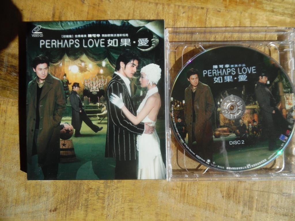 VCD - ROMANTIEK - PERHAPS LOVE, Alle leeftijden, Ophalen of Verzenden, Gebruikt, Overige gebieden