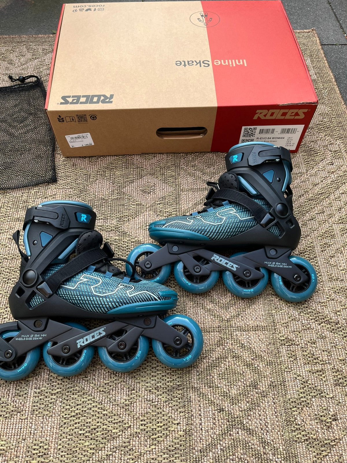 Roces R-EVO 84 / Skeelers / Inline Skates, Sport en Fitness, Skeelers, Roces, Nieuw, Ophalen of Verzenden, Inline skates 4 wielen