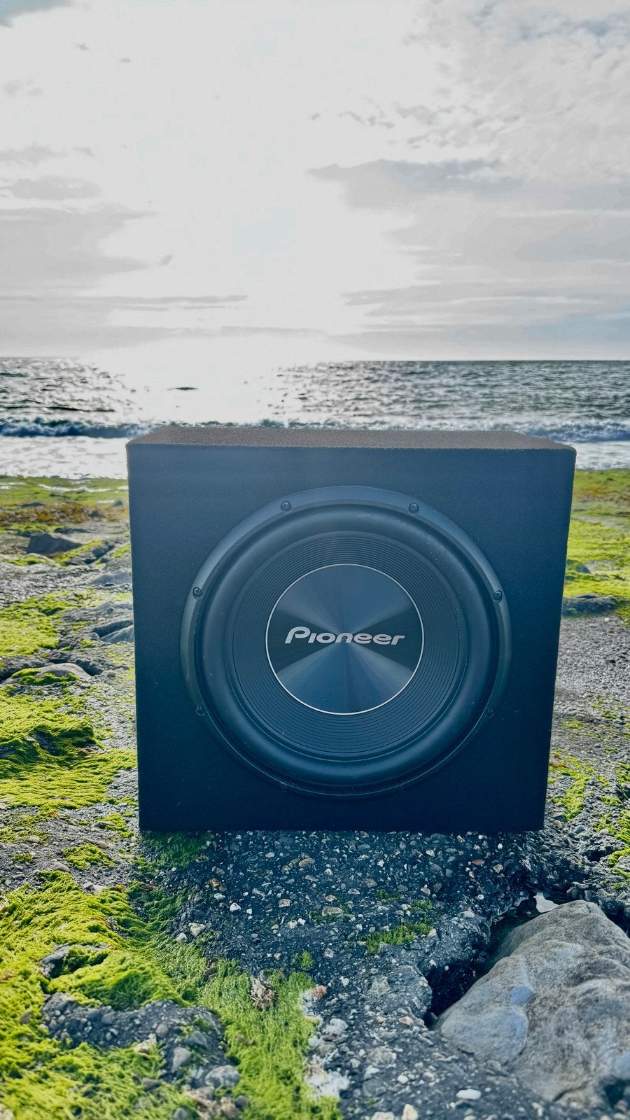 Pioneer Subwoofer met 1000W Versterker en Kabels, Ophalen of Verzenden, Gebruikt