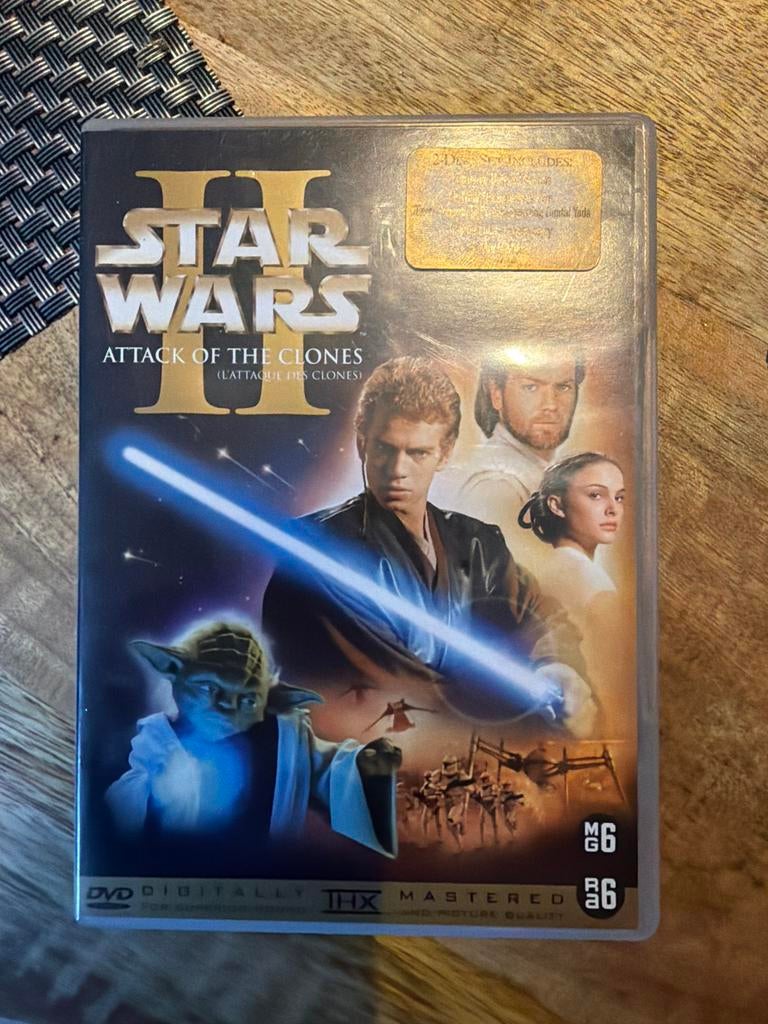 Star Wars Episode II: Attack of the Clones (DVD), Boxset, Ophalen of Verzenden, Zo goed als nieuw, Science Fiction
