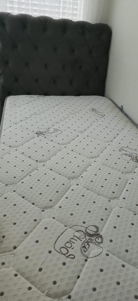 1 persoons bed., Ophalen, 100 cm, Eenpersoons, Bed