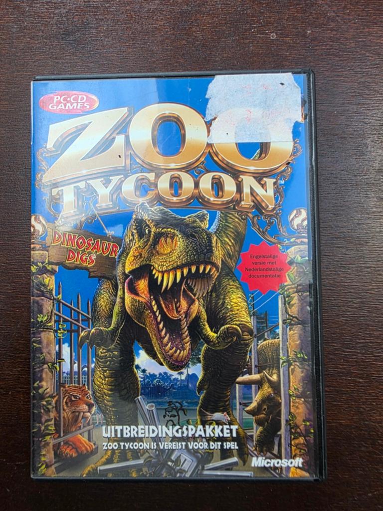 Pc game Zoo Tycoon dinosaur digs, Spelcomputers en Games, 1 speler, Ophalen of Verzenden, Zo goed als nieuw, Vanaf 3 jaar