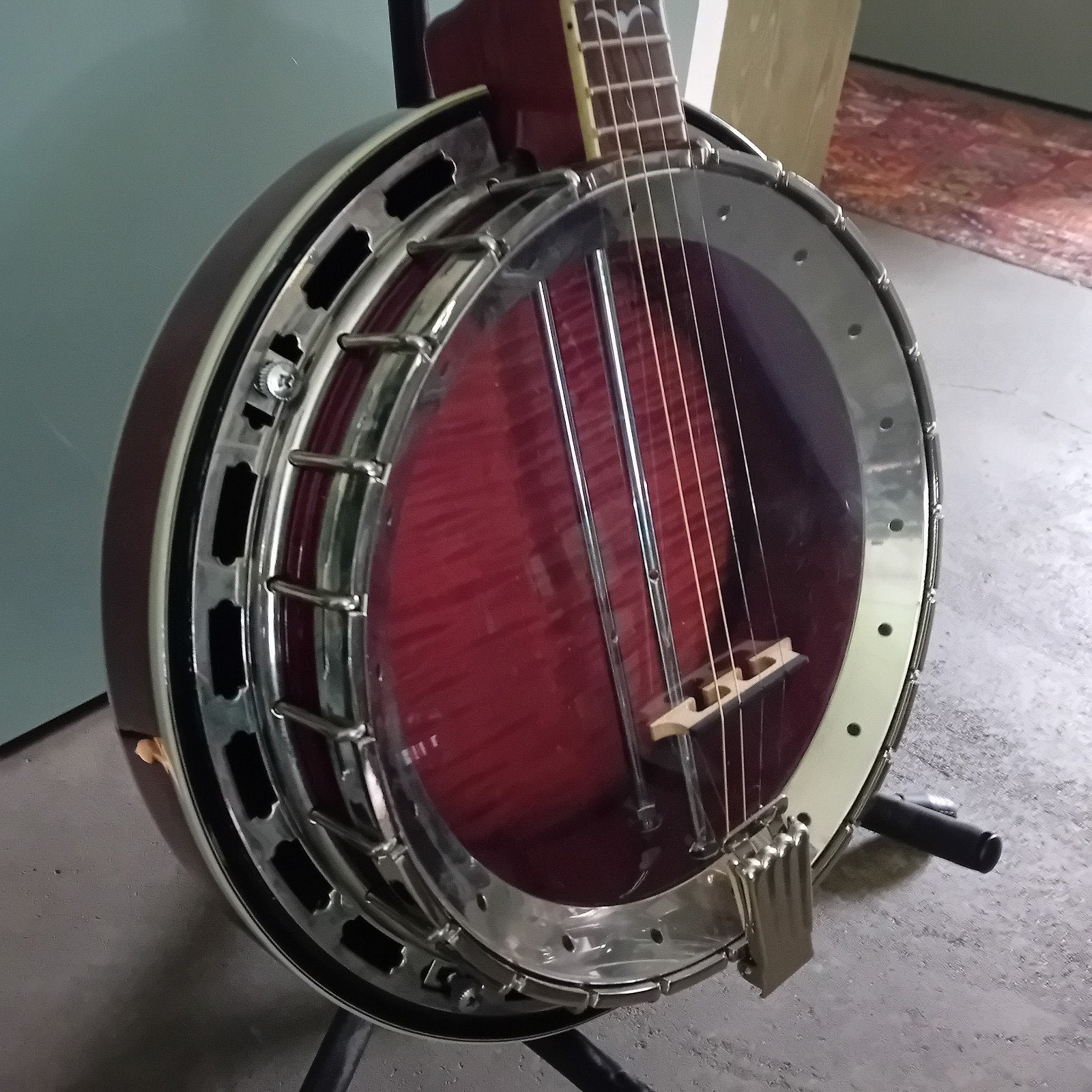 Aria tenorbanjo, Muziek en Instrumenten, Ophalen, Gebruikt, Tenorbanjo