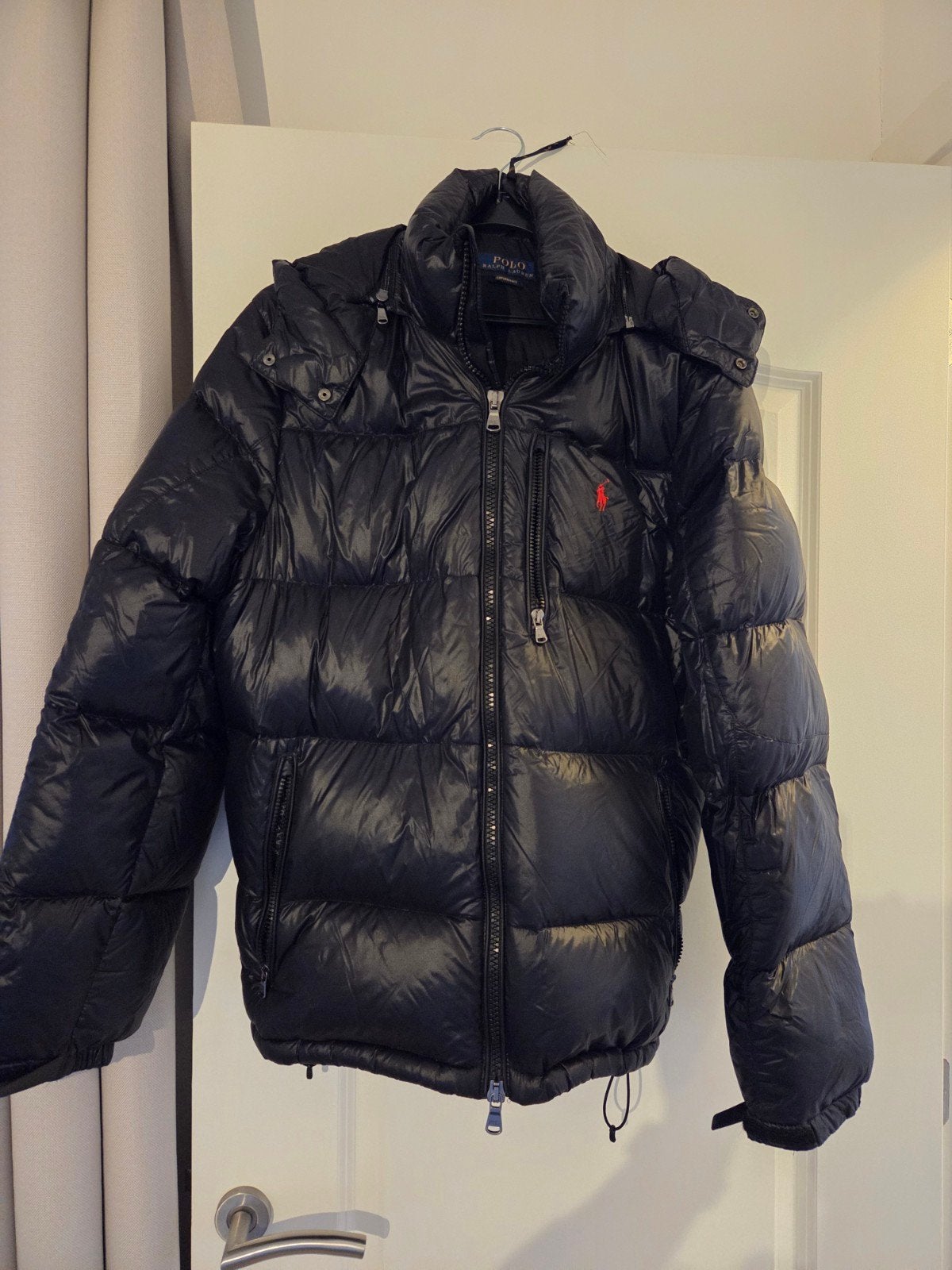 Ralph Lauren jas heren maat L, Kleding | Heren, Ophalen of Verzenden, Zo goed als nieuw, Maat 52/54 (L), Blauw