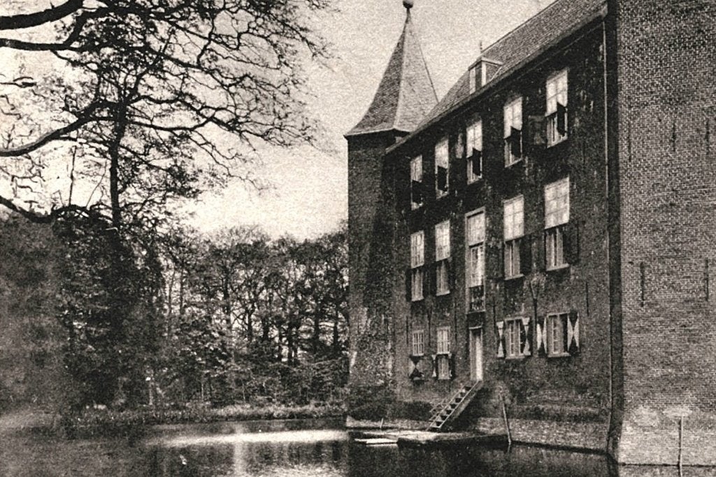 700867 Nederhorst den Berg NH 1915 Kasteel zegel Afgeweekt, Ophalen of Verzenden, Voor 1920, Gelopen, Noord-Holland