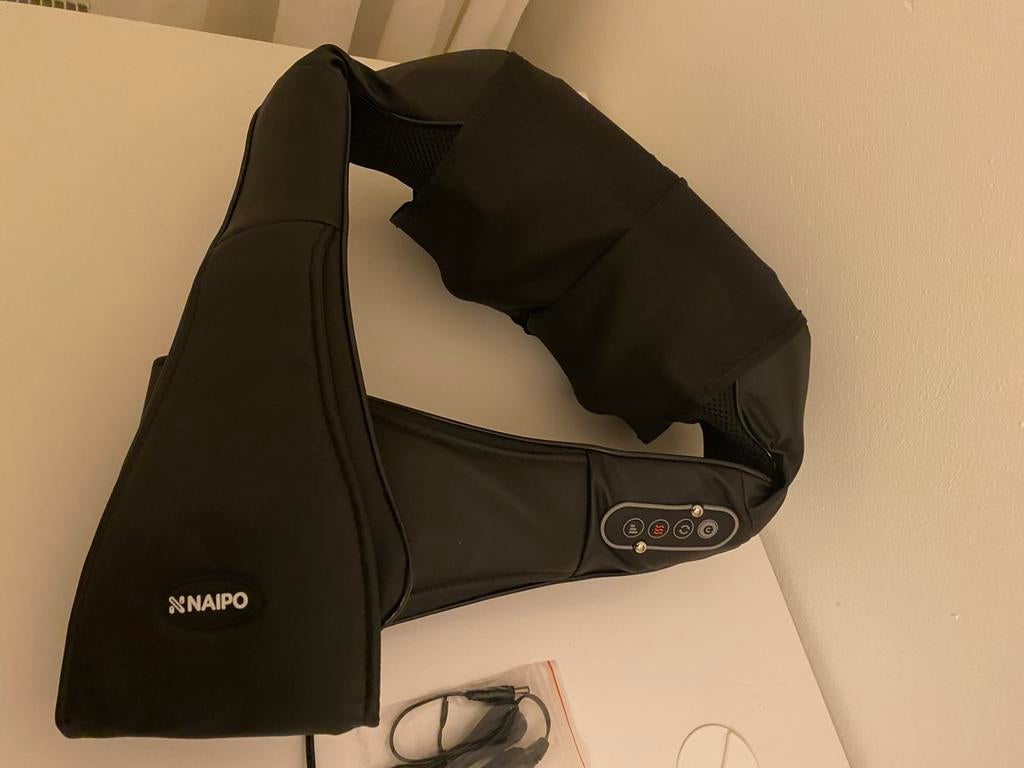 Naipo Shiatsu 3D Massageapparaat met Infrarood Warmte, Sport en Fitness, Massageproducten, Ophalen of Verzenden, Zo goed als nieuw