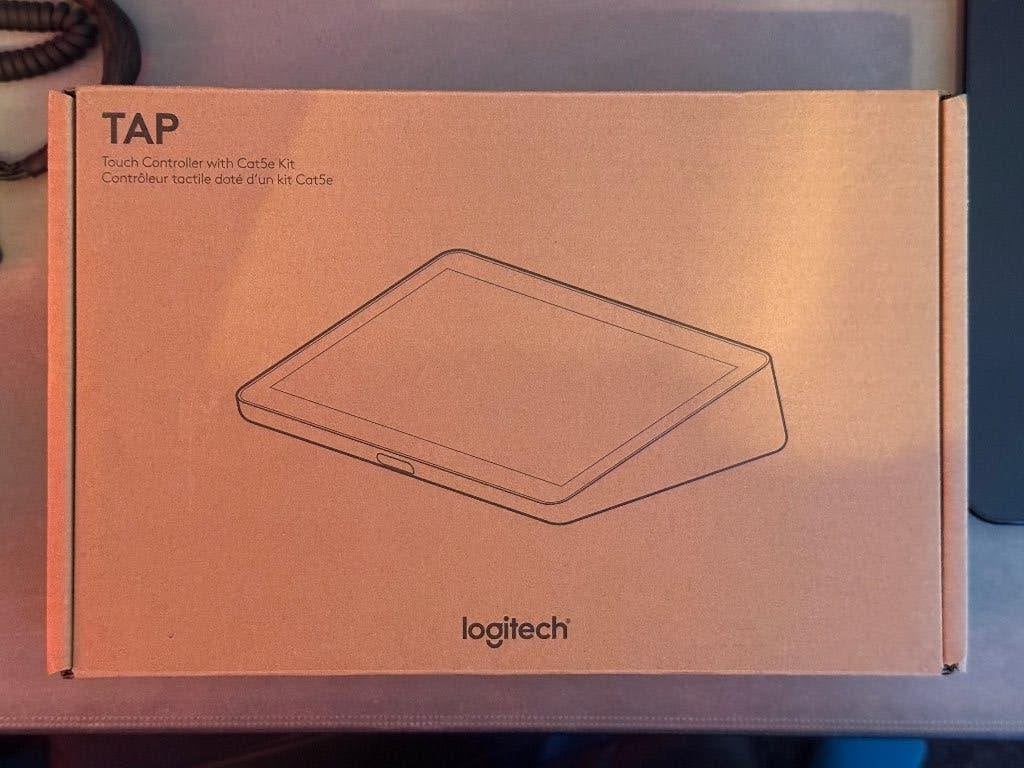 Logitech Tap-touchcontroller in de vergaderruimte, Computers en Software, Ophalen of Verzenden, Zo goed als nieuw, Logitech