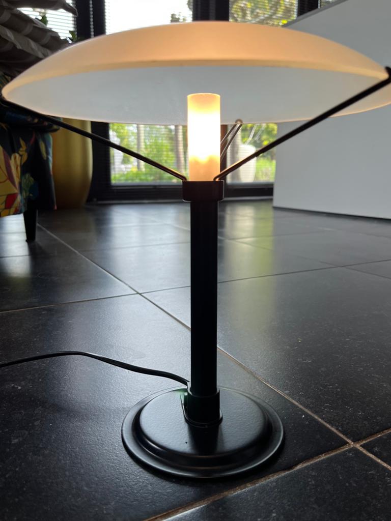 Vintage design tafellamp, Ophalen of Verzenden, Zo goed als nieuw, Metaal, Minder dan 50 cm
