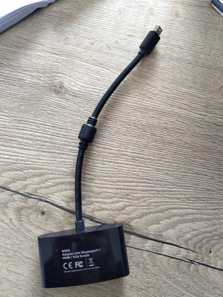 Delock Mini DisplayPort naar HDMI/VGA adapter, Ophalen of Verzenden, Minder dan 2 meter, Overige kabels