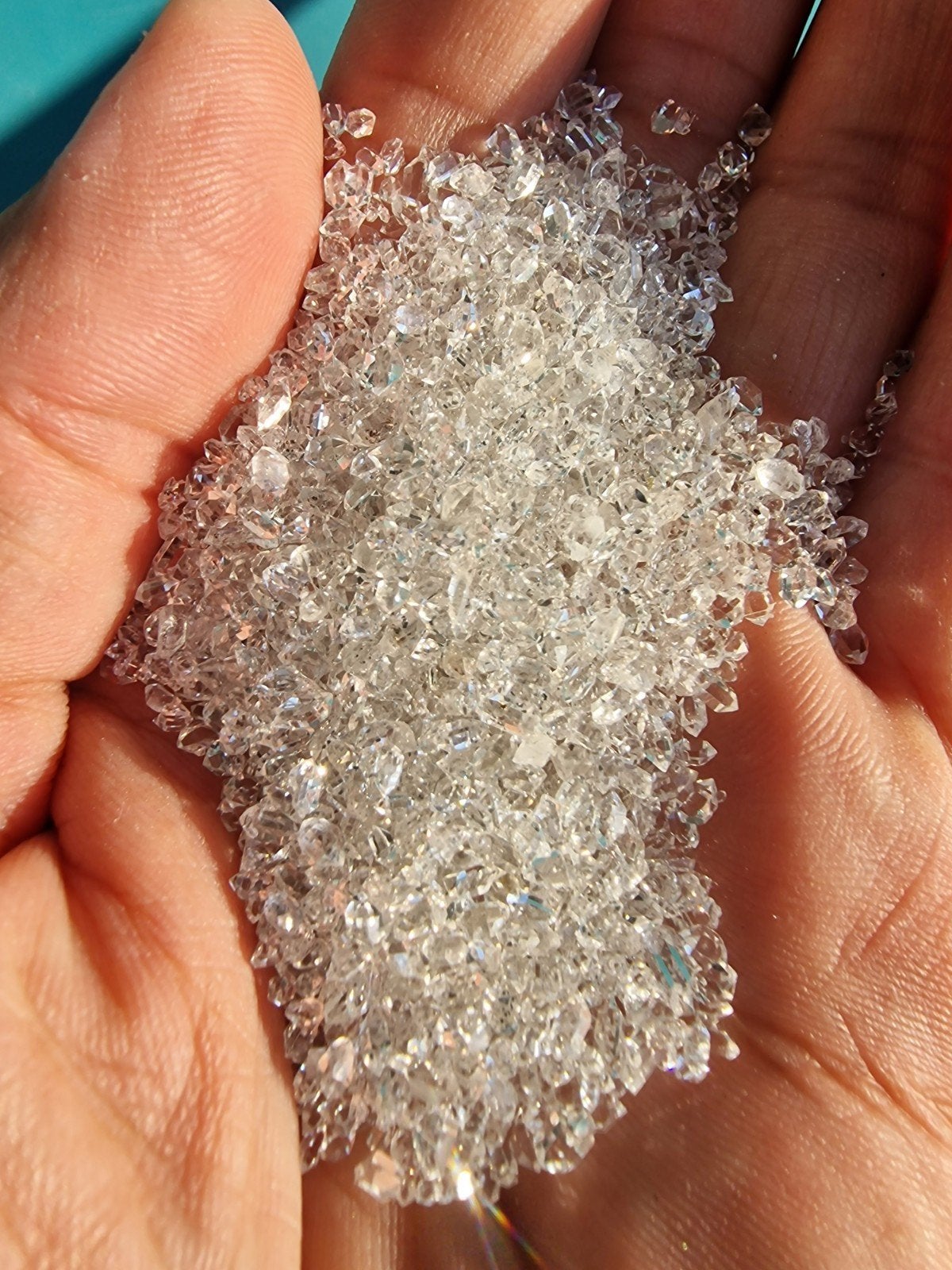 Herkimer Diamant Kwarts Kristallen N113 - 27 gram, Ophalen of Verzenden, CSJ, Circlesevenj@gmail.com, 2263cc