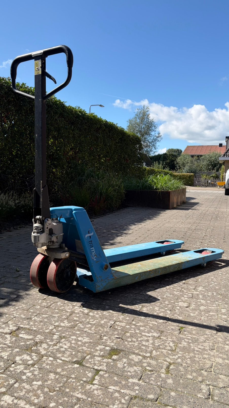 Pompwagen tot 2500 kg - Handpallettruck, Ophalen, Zo goed als nieuw