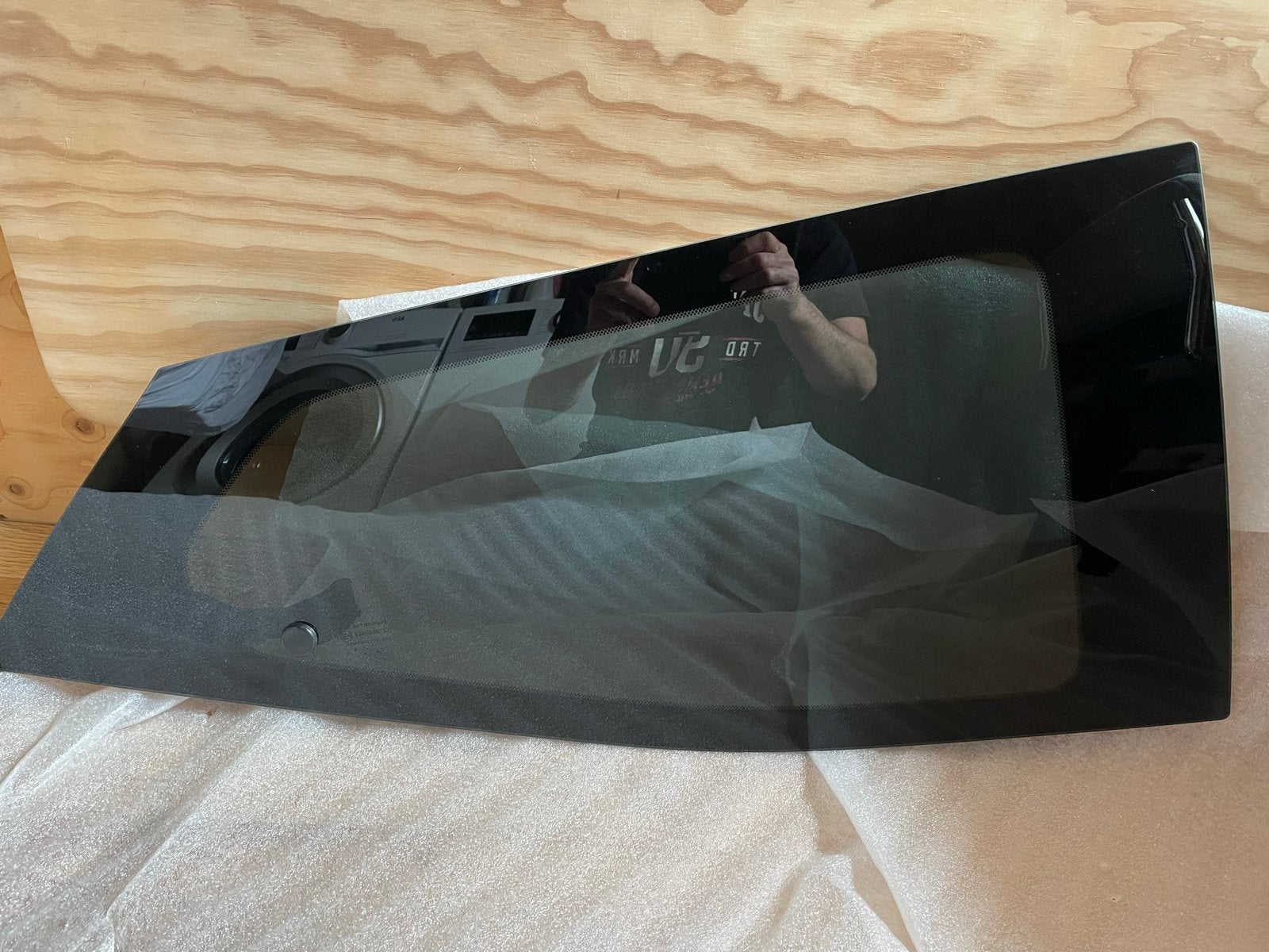 Toyota Aygo B40 Getint Rechter Achterraam Portier Compleet, Ophalen of Verzenden, Gebruikt, Toyota