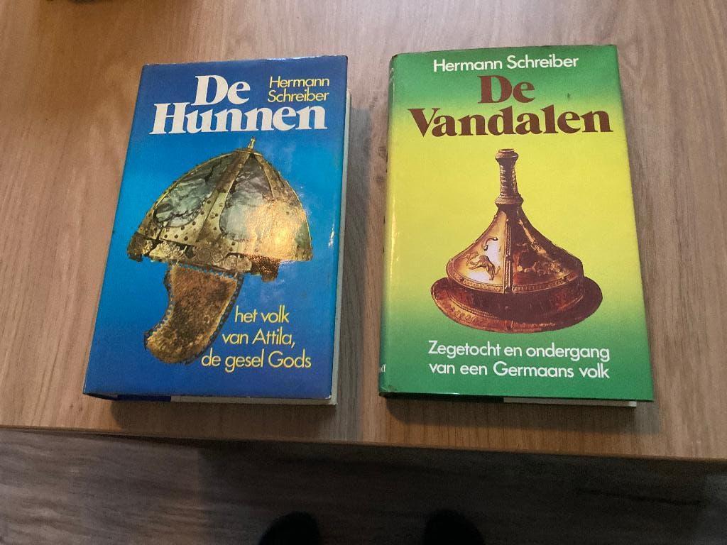 2 boeken Hermann Schreiber, Ophalen of Verzenden, Gelezen, Spiritualiteit algemeen, Overige typen