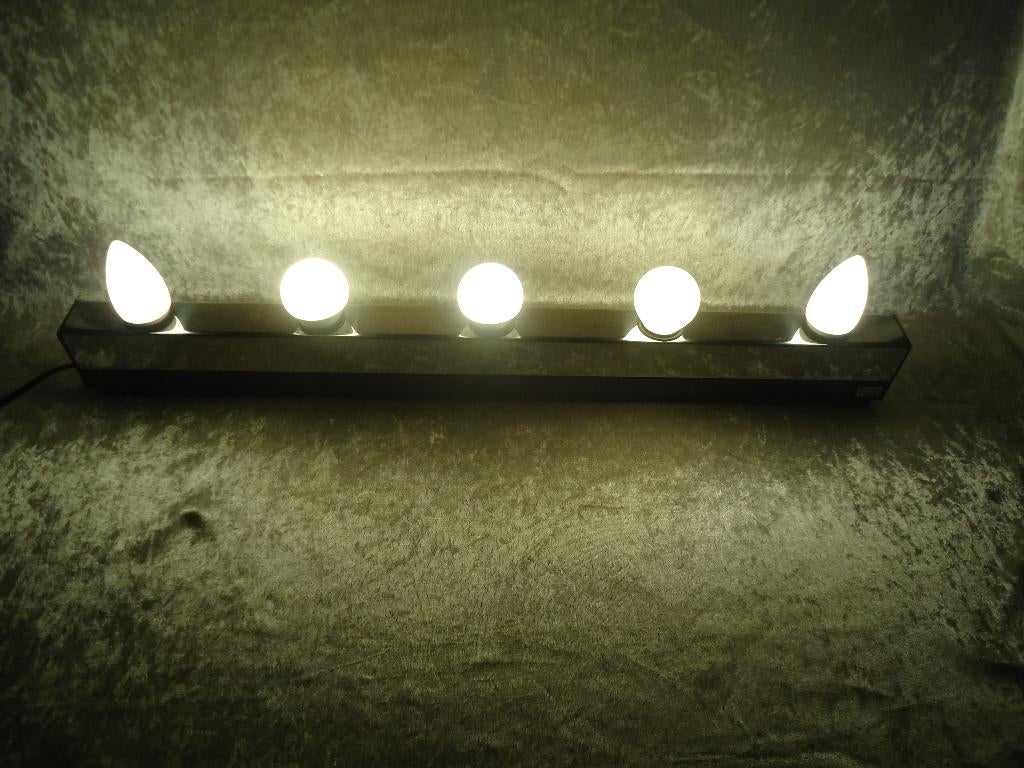 Ikea Make-up spiegel lamp Musik verchroomd* NIEUW *, Ophalen, Nieuw, Metaal