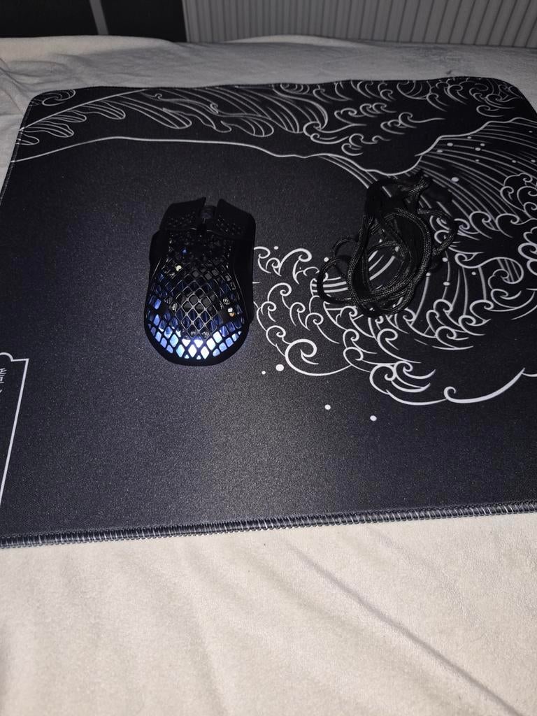 Steelseries aerox 5 rgb muis, Computers en Software, Muizen, Rechtshandig, Gaming muis, Ophalen of Verzenden, Zo goed als nieuw