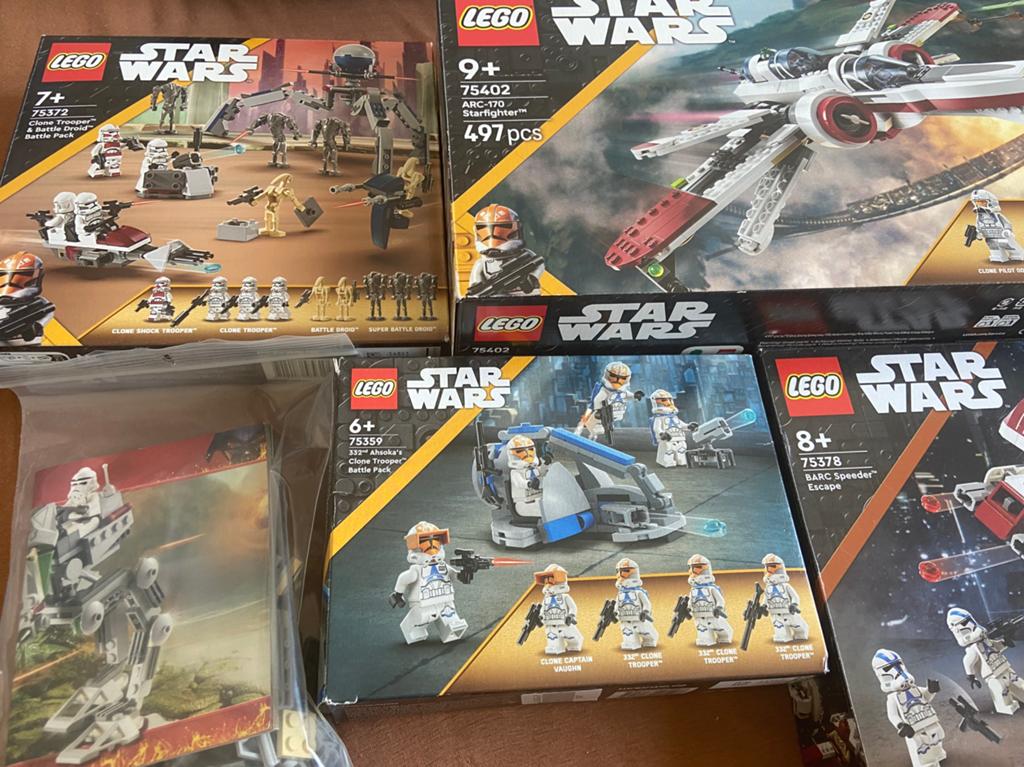 Lego Star Wars sets prequel trilogy/Clone wars, Gebruikt, Star Wars, Lego, Ophalen of Verzenden