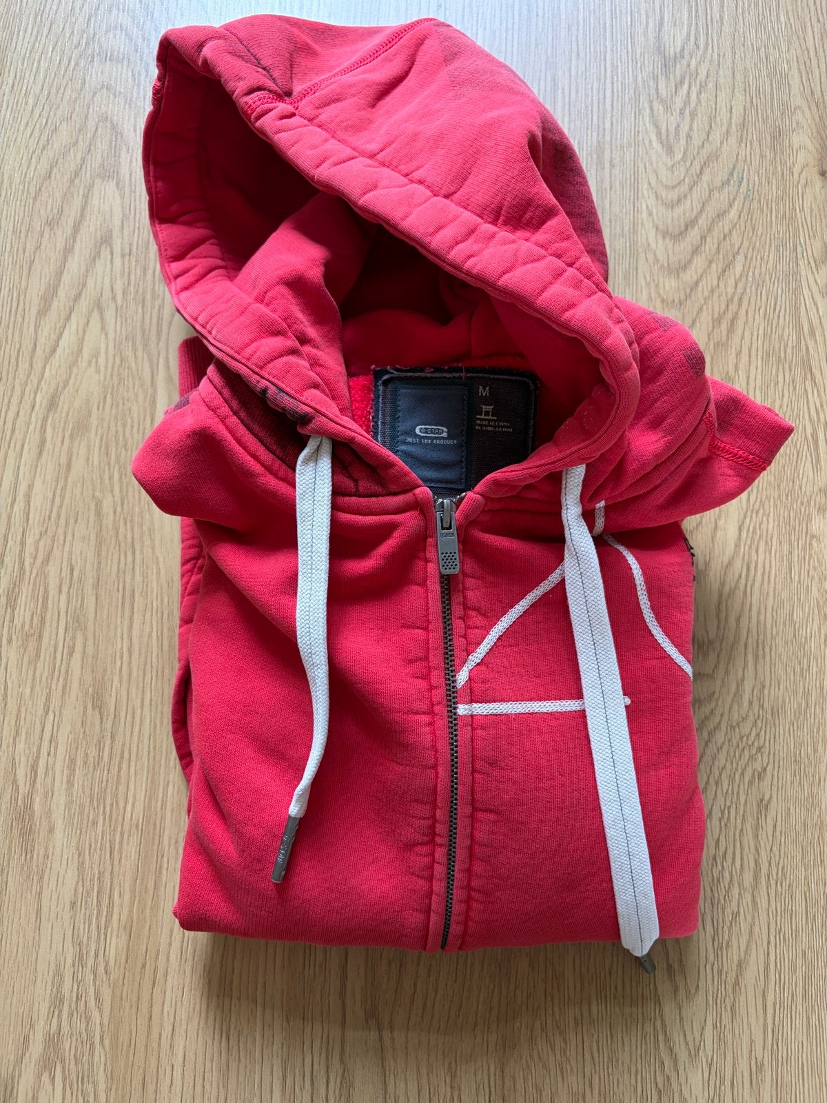 G-Star RAW Hoodie Rood Maat M, Ophalen of Verzenden, Gedragen