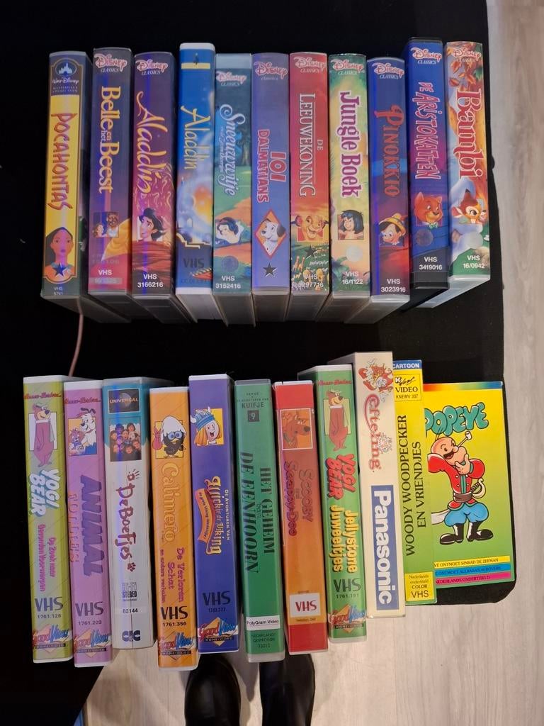 Disney VHS en andere tekenfilms - Grote collectie, Alle leeftijden, Ophalen of Verzenden, Gebruikt, Overige genres
