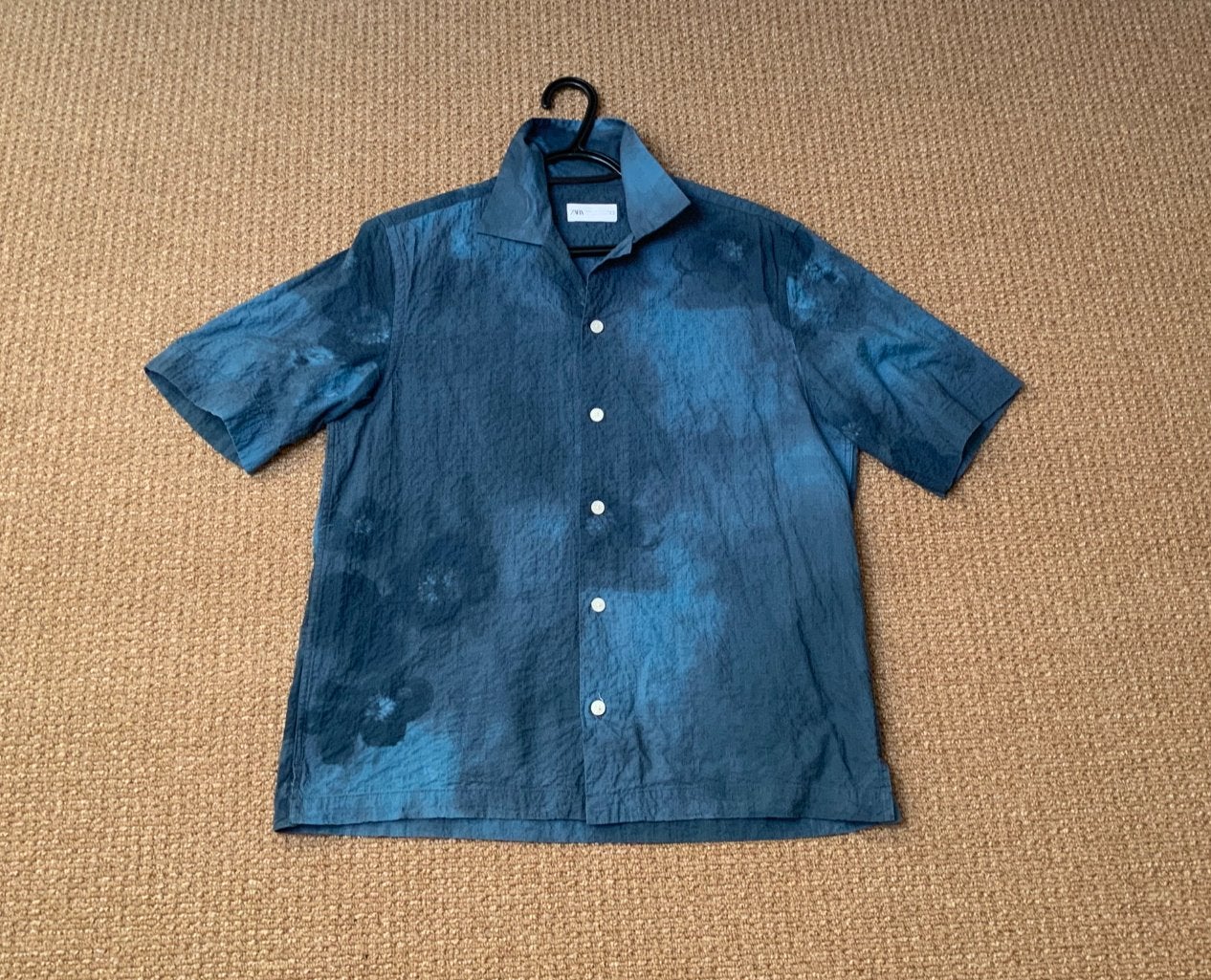 ZARA Overhemd Blouse heren maat S, Ophalen of Verzenden, Blauw