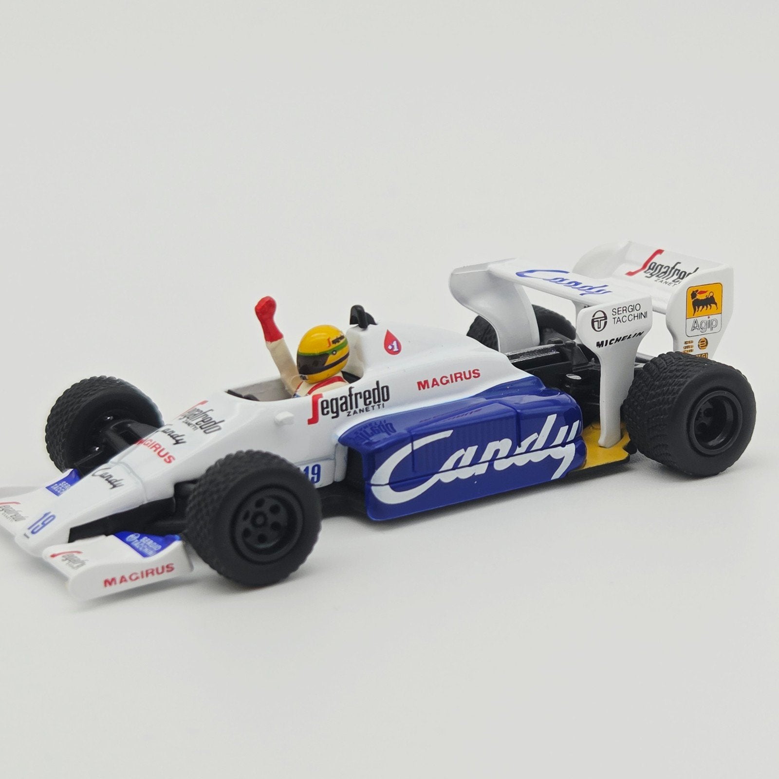 Mini Gt – 1984 Toleman TG184 #19 Ayrton Senna Monaco Grand P, Mymodelcar@outlook.com, Auto, Ophalen of Verzenden, Mini gt