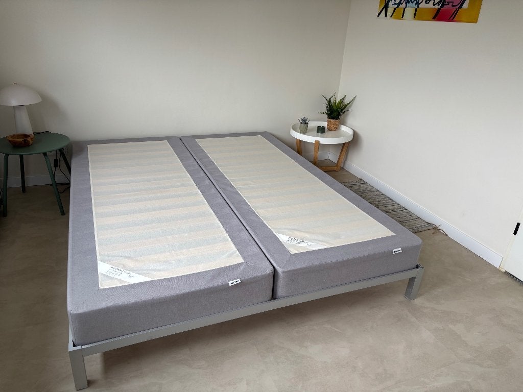 Tweepersoons bed 160x200 cm, Ophalen, Gebruikt, Tweepersoons, 200 cm