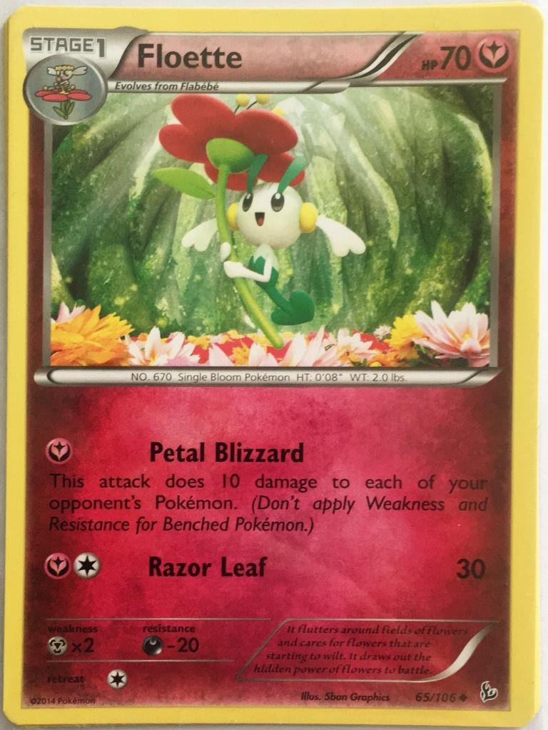 Flashfire,  Floette [uncommon] 65/106, Verzenden, Nieuw, Losse kaart