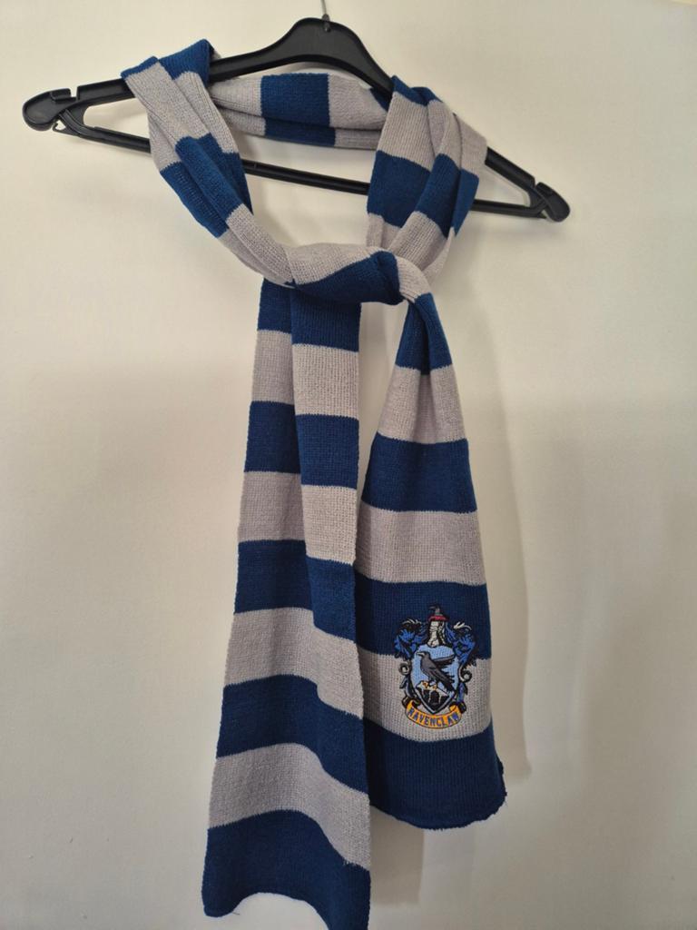 Harry Potter sjaal scarf ravenclaw ravenklauw, Ophalen of Verzenden, Nieuw, Actiefiguurtje
