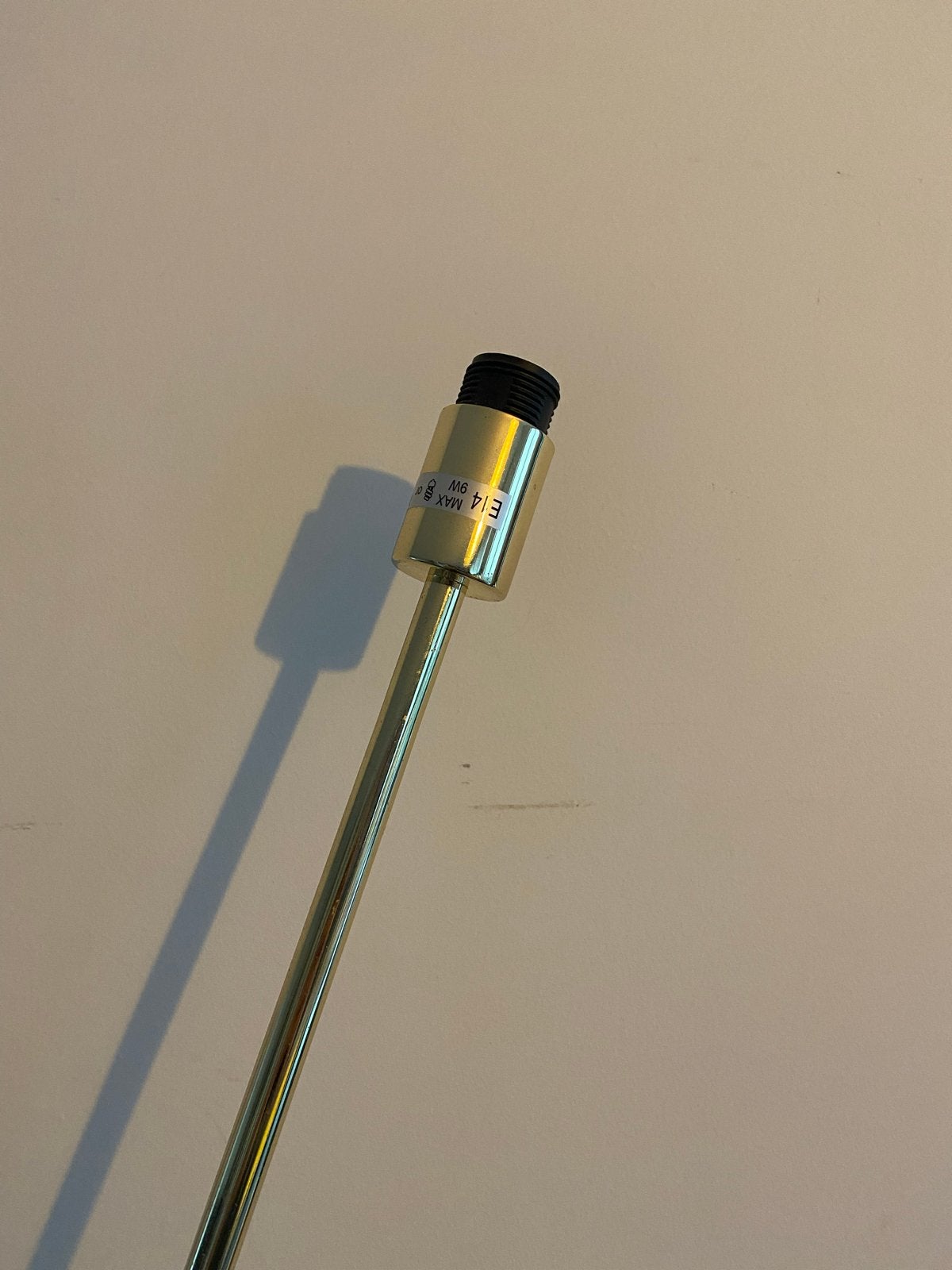 Goudkleurige vloerlamp van Made, Ophalen, E14 (klein), Zo goed als nieuw, Metaal