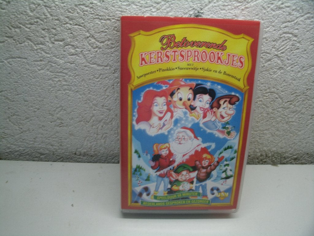 vhs 92a kerstsprookjes, Cd's en Dvd's, VHS | Kinderen en Jeugd, Alle leeftijden, Ophalen of Verzenden, Zo goed als nieuw
