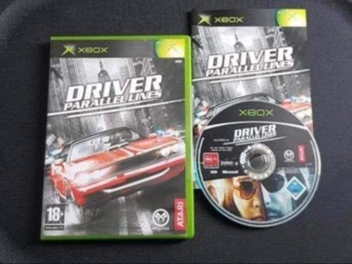 XBOX | Driver Parallel Lines, Spelcomputers en Games, Games | Xbox Original, Gebruikt, Racen en Vliegen, 1 speler, Vanaf 12 jaar